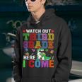 Back To School Watch Out Third Grade Here I Come Dinosaur Third Grade Gifts Youth Hoodie
