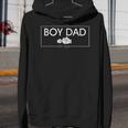 Boy Dad Est 2024 Boy Dad To Be Father's Day 2024 New Dad Youth Hoodie