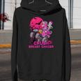 Crush Breast Cancer Skeleton Monster Truck Halloween Boy Kid Youth Hoodie