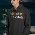 First Grade Vibes 1St Grade Team First Day Of School Teacher Gifts For Teacher Funny Gifts Youth Hoodie