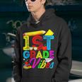 Funny First Day Of School 1St Grade Vibes Back To School Youth Hoodie