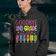 Goodbye 2Nd Grade Hello Summer Last Day Of School Graduation Youth Hoodie