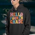 Happy First Day Of School Hello Fourth Grade Back To School Youth Hoodie