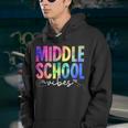 Teacher Middle School Vibes First Day Of School Student Gifts For Teacher Funny Gifts Youth Hoodie