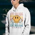 First Grade Vibes First Day Back To School Teacher Students Gifts For Teacher Funny Gifts Youth Hoodie