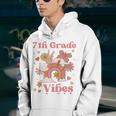 Seventh Grade Vibes Retro 7Th Grade Back To School First Day Retro Gifts Youth Hoodie