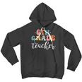 6Th Grade Teacher Retro Groovy Vintage First Day Of School Gifts For Teacher Funny Gifts Youth Hoodie