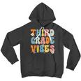 First Day Of School 3Rd Third Grade Vibes Back To School Third Grade Gifts Youth Hoodie