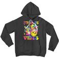 Groovy 7Th Grade Vibes Tie Dye Boys Girls Back To School Groovy Gifts Youth Hoodie