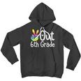 Peace Out 6Th Grade Tie Dye Graduation Class Of 2023 Vituarl Youth Hoodie