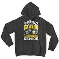Proud Dad Of A Volleyball Senior 2024 Dad Graduation Youth Hoodie