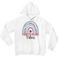 Happy First Day Of Fourth Grade Rainbow 4Th Grade Vibes Happy Gifts Youth Hoodie