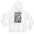 Tough Guys Wear Pink Breast Cancer Awareness Boys Youth Hoodie