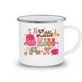 Kids Little Miss Pre-K Baby Girl First Day Of School Groovy Little Miss Gifts Camping Mug