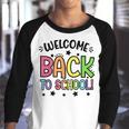 Welcome Back To School White For Teacher & Students Women Gifts For Teacher Funny Gifts Youth Raglan Shirt