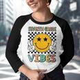 Seventh Grade Vibes 7Th Grade Teacher 1St Day Of School Gifts For Teacher Funny Gifts Youth Raglan Shirt