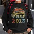 10 Year Old Awesome Since July 2013 10Th Birthday Sweatshirt Gifts for Old Men
