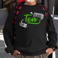 10Th Birthday Soccer Boy Ten Year Old Soccer Player Sweatshirt Gifts for Old Men