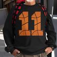 11Th Birthday Basketball Boys Kids Sweatshirt Gifts for Old Men