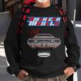 1972 ChallengerHot RodMuscle CarMagnumRT Se440Rally Sweatshirt Gifts for Old Men