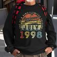25 Year Old Awesome Since July 1998 25Th Birthday Sweatshirt Gifts for Old Men