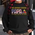 3Rd Armored Division Papa The Veteran The Legend Sweatshirt Gifts for Old Men