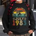 40 Years Old Gift 40Th Birthday Men Awesome Since July 1983 40Th Birthday Funny Gifts Sweatshirt Gifts for Old Men