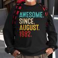 41 Year Old Awesome Since August 1982 41St Birthday Sweatshirt Gifts for Old Men