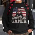 4Th July All American Gamer Patriot Men Boys Kids N Youth Sweatshirt Gifts for Old Men