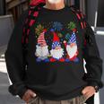 4Th Of July Funny Patriotic Gnomes Sunglasses American Usa Sweatshirt Gifts for Old Men