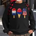 4Th Of July Popsicle American Flag Patriotic Summer Boy Girl Sweatshirt Gifts for Old Men