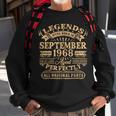 55Th Birthday Decoration Legends Born In September 1968 Sweatshirt Gifts for Old Men