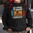 5Th Grade Class Of 2023 Gamer Level Complete Graduation Sweatshirt Gifts for Old Men