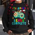 5Th Grade Level Complete Cute Game Controller Gamer Graduate Sweatshirt Gifts for Old Men