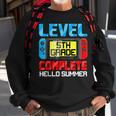 5Th Grade Level Complete Gamer Class Of 2023 Graduation Gift Sweatshirt Gifts for Old Men