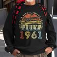 62 Year Old Awesome Since July 1961 62Th Birthday Sweatshirt Gifts for Old Men