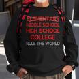 6Th Grade Graduation Funny Elementary School Graduation Sweatshirt Gifts for Old Men