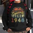 75 Year Old Awesome Since June 1948 75Th Birthday Sweatshirt Gifts for Old Men