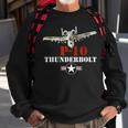 A10 Thunderbolt Warthog Air Force Veteran Sweatshirt Gifts for Old Men