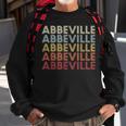 Abbeville Alabama Abbeville Al Retro Vintage Text Sweatshirt Gifts for Old Men