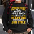 Accounts Receivable Job Title Accounts Receivable Assistant Sweatshirt Gifts for Old Men