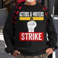 Actors And Writers On Strike I Stand With Writers Guild Wga Sweatshirt Gifts for Old Men