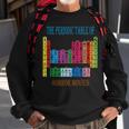 Aki Dreams House Periodic Table Of Horror Movies Movies Sweatshirt Gifts for Old Men