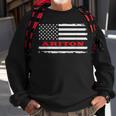 Alabama American Flag Ariton Usa Patriotic Souvenir Sweatshirt Gifts for Old Men
