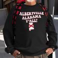 Albertville Alabama Y'all Al Southern Vacation Sweatshirt Gifts for Old Men