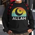 Allah Symbol Islam Muslim 5 Percent Star Nation Ramadan Gift Sweatshirt Gifts for Old Men