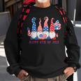 American Patriotic Gnomes Usa Independence Day 4Th Of July Sweatshirt Gifts for Old Men