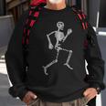 Anatomy Labels Human Skeleton Running Bone Names For Geeks Sweatshirt Gifts for Old Men