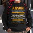 Anson Completely Unexplainable Name Front Print 1Kana Sweatshirt Gifts for Old Men
