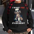 Apes Together We Strong To The Moon For The Ape Amc Army Sweatshirt Gifts for Old Men